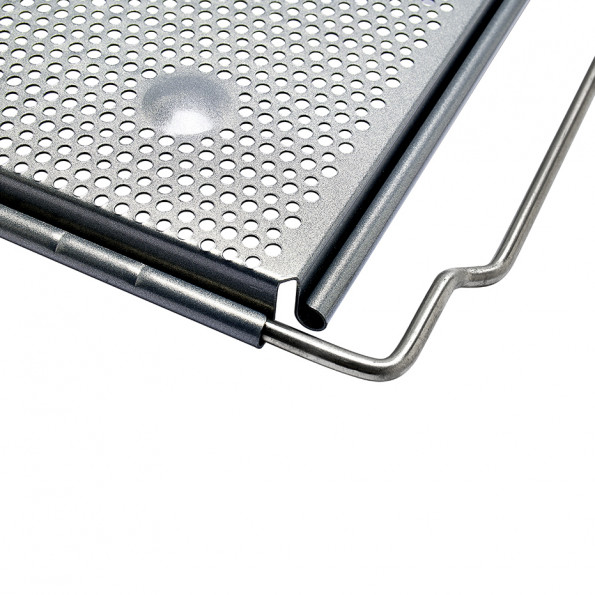 Plaque de cuisson perforée extensible