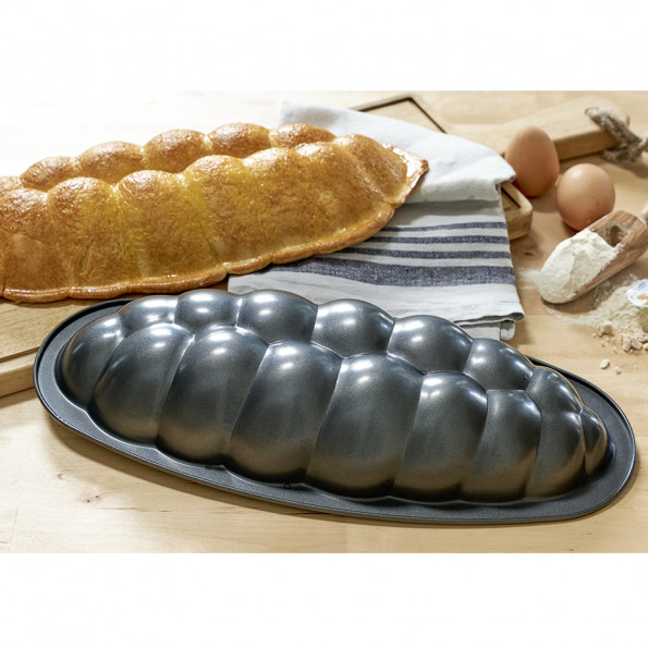 Moule à brioche tressée7855