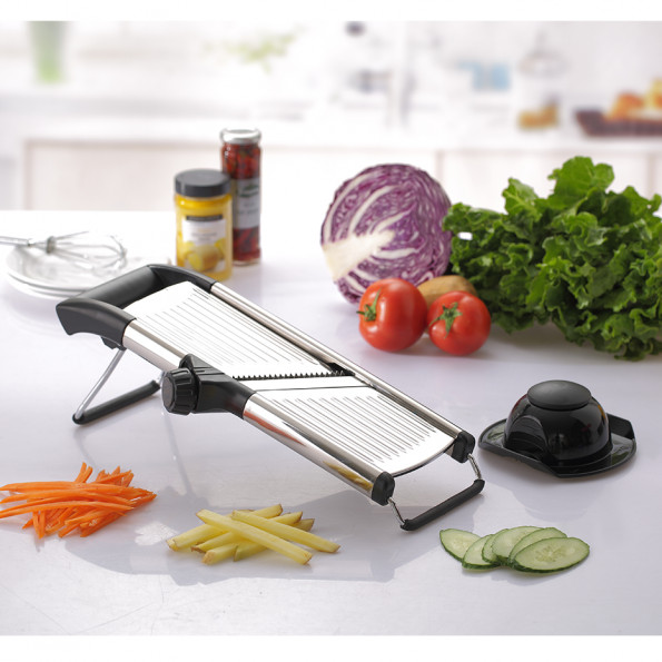 Mandoline ajustable en inox