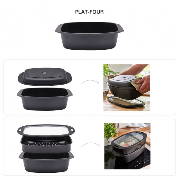 Capacité four - compatibilité des plats