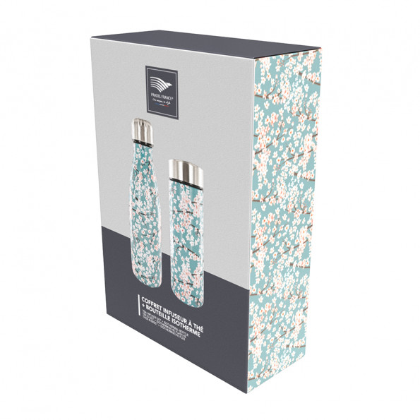 Coffret bouteille et infuseur isothermes8289