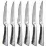 Set de 6 couteaux à steak design8417