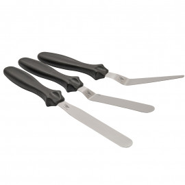 Lot de 3 mini spatules