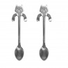 Lot de 2 cuillères chat8600 Lot de 2 cuillères chat8600