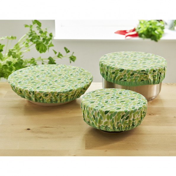 Lot de 3 couvre-plats réutilisables
