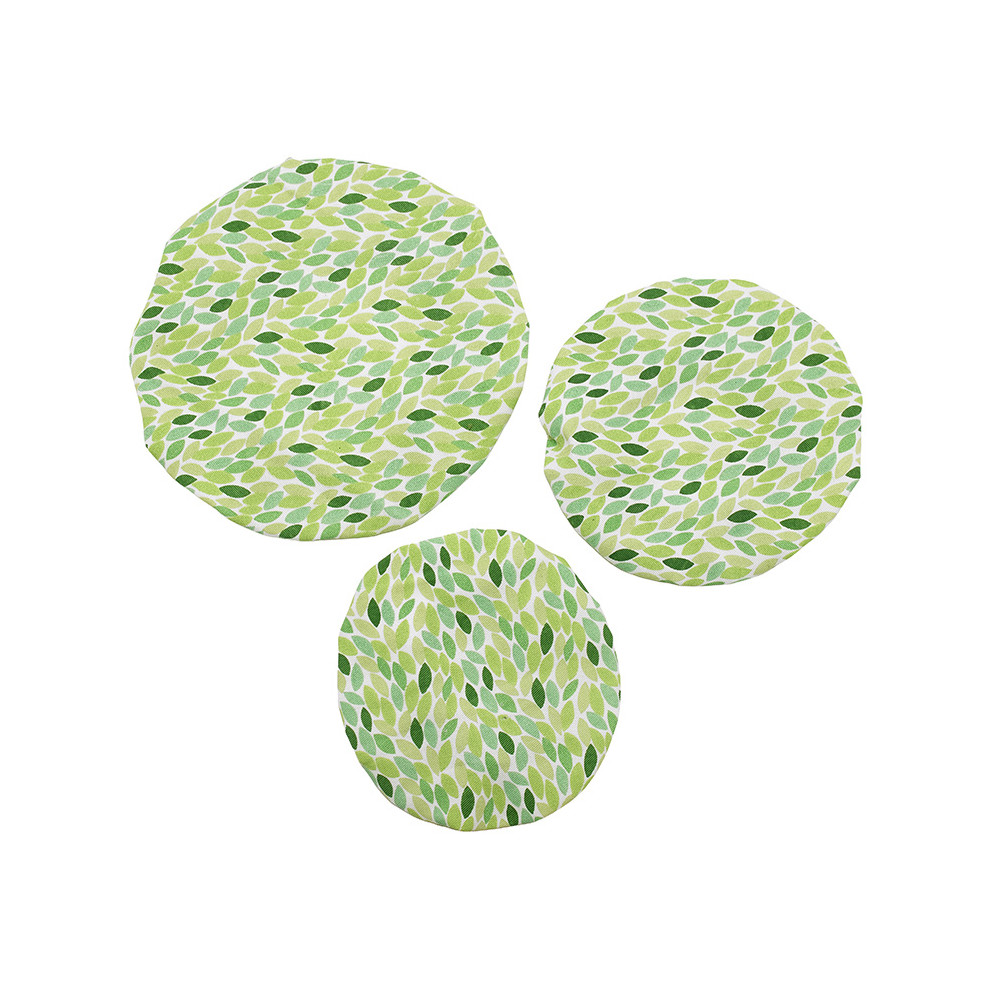 Lot de 3 couvre-plats réutilisables