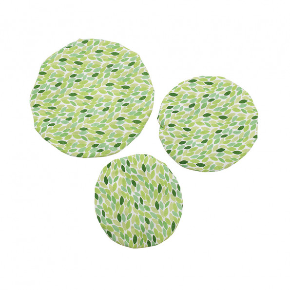 Lot de 3 couvre-plats réutilisables