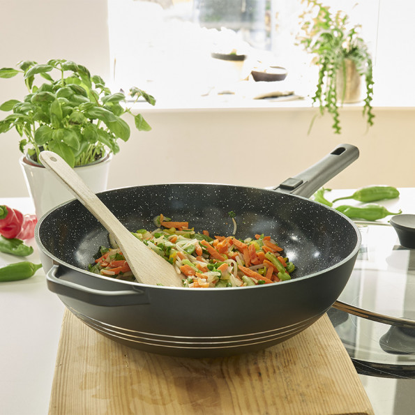 Wok avec couvercle "Organic"