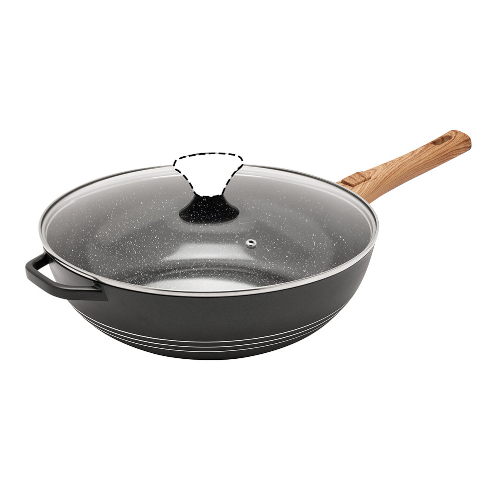 Wok avec couvercle "Organic"