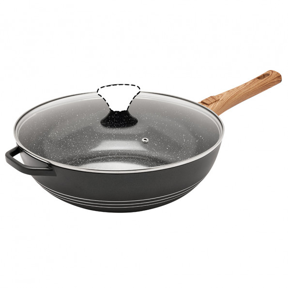 Wok avec couvercle "Organic"