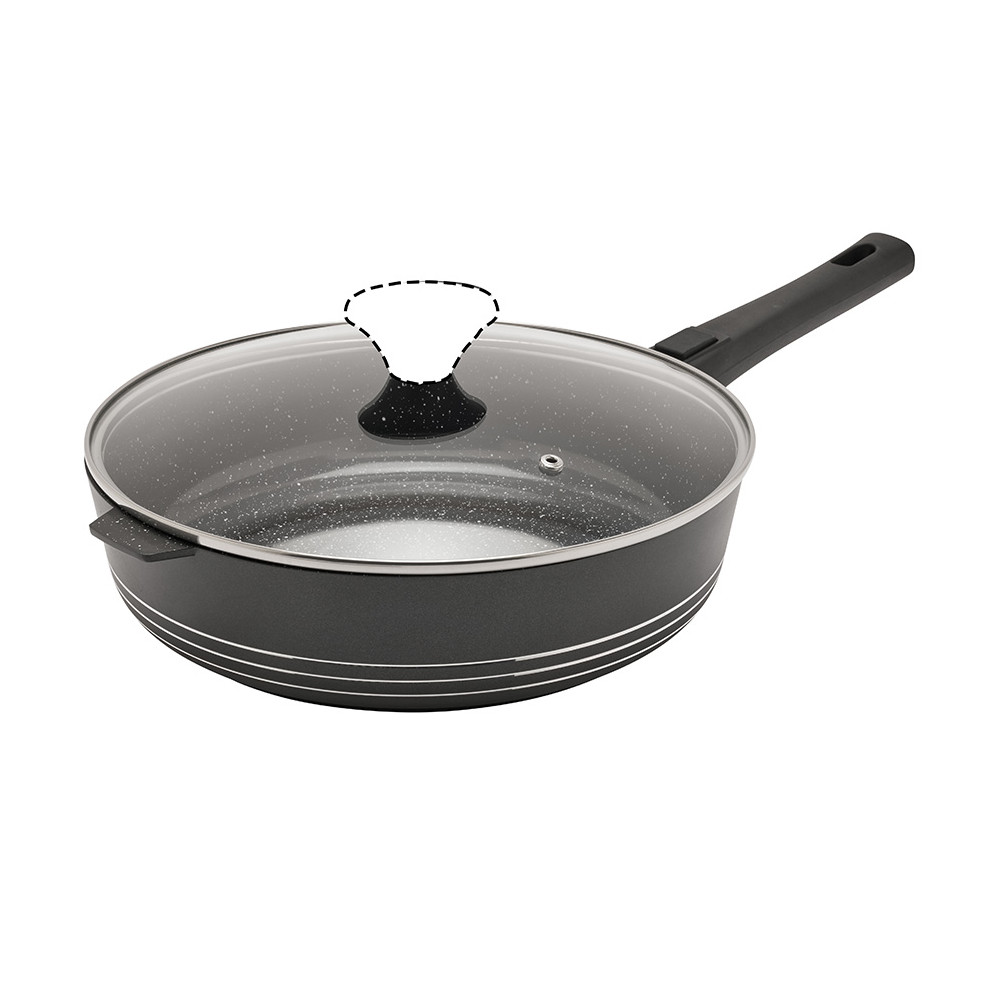 Sauteuse avec couvercle "ORGANIC"