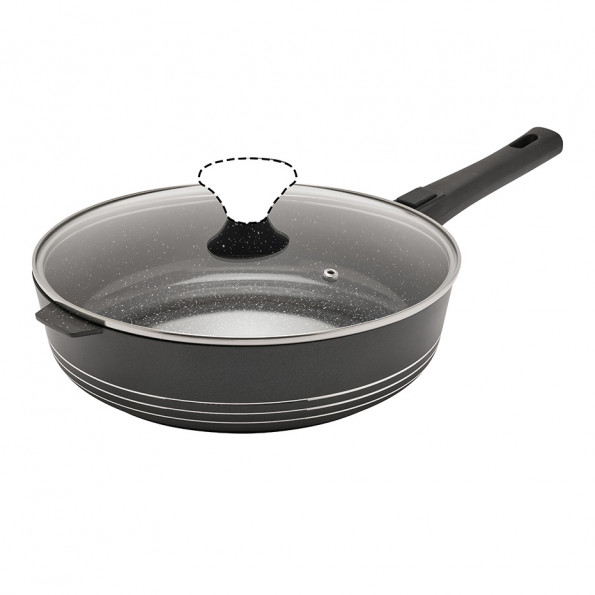 Sauteuse avec couvercle "ORGANIC"