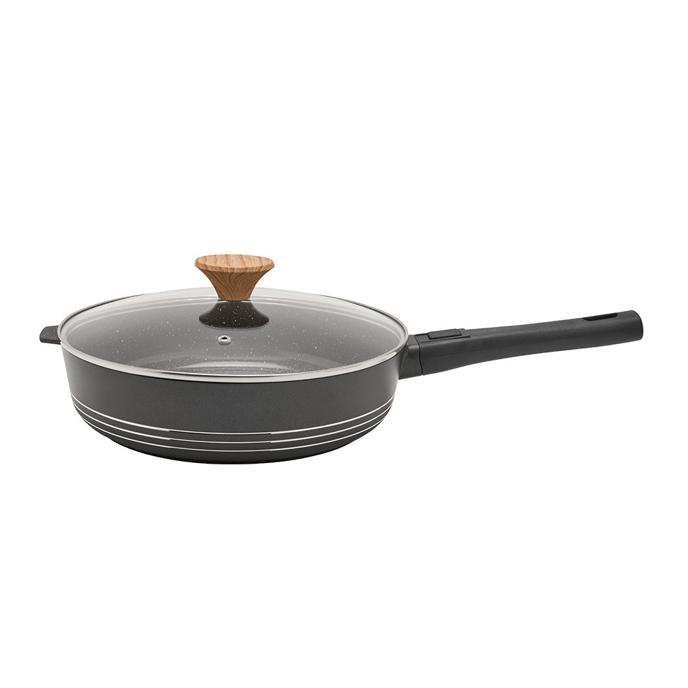 Sauteuse avec couvercle "ORGANIC"