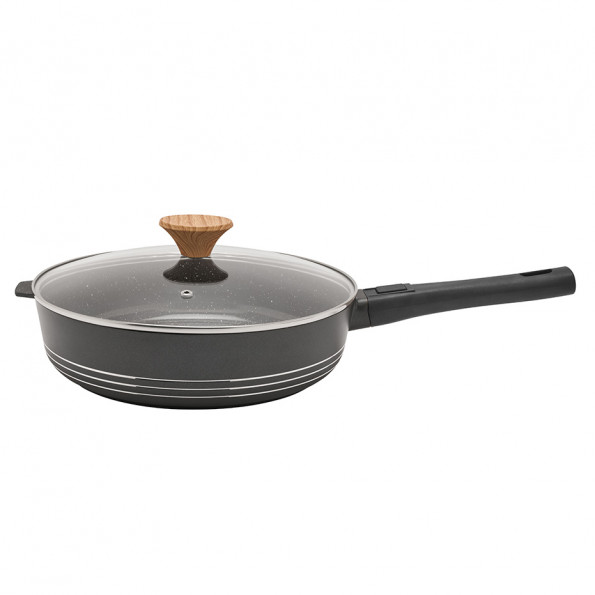 Sauteuse avec couvercle "ORGANIC"