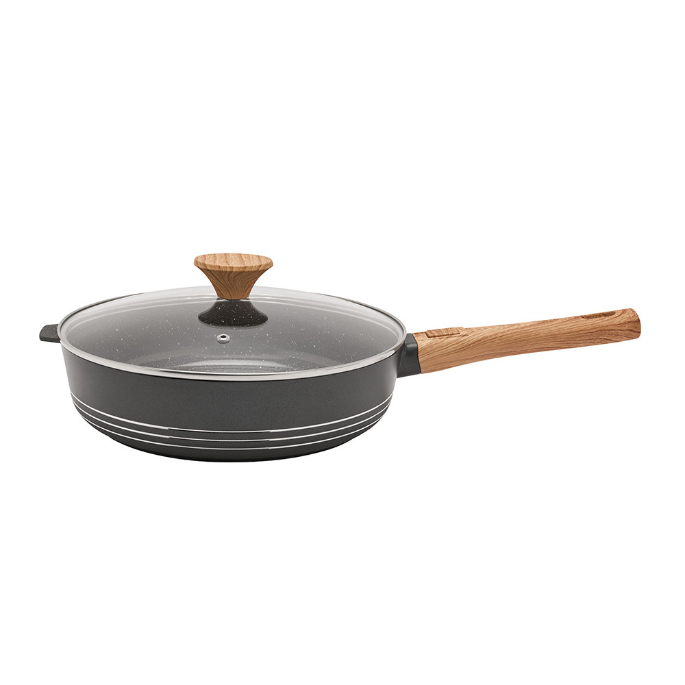 Sauteuse avec couvercle "ORGANIC"