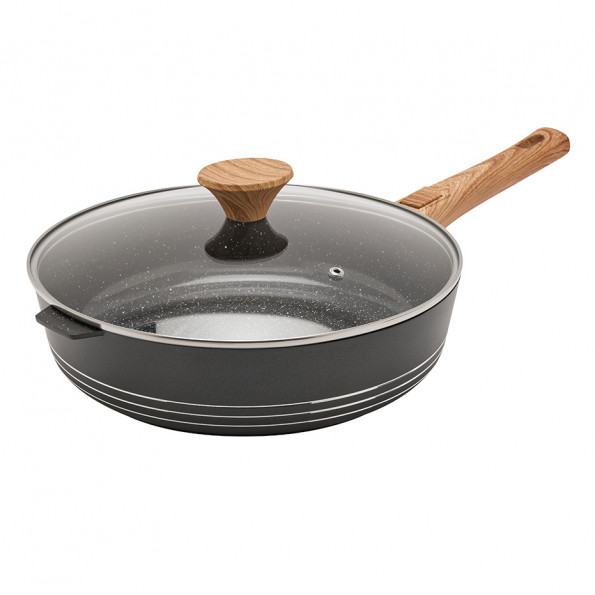 Sauteuse avec couvercle "ORGANIC"
