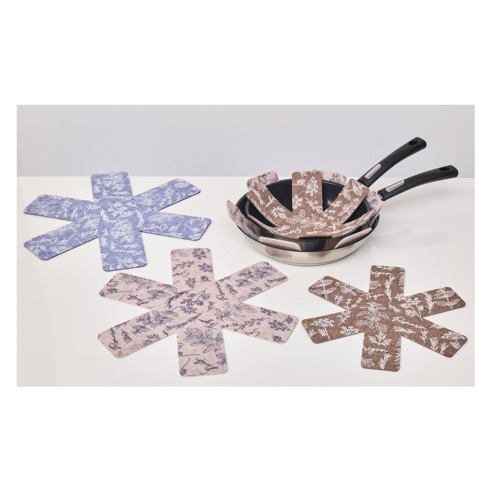 Lot de 6 protège-poêles