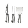 Set de 3 couteaux à fromage tout inox9615
