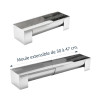 Moule à bûche extensible avec insert9674 Moule à bûche extensible avec insert9674