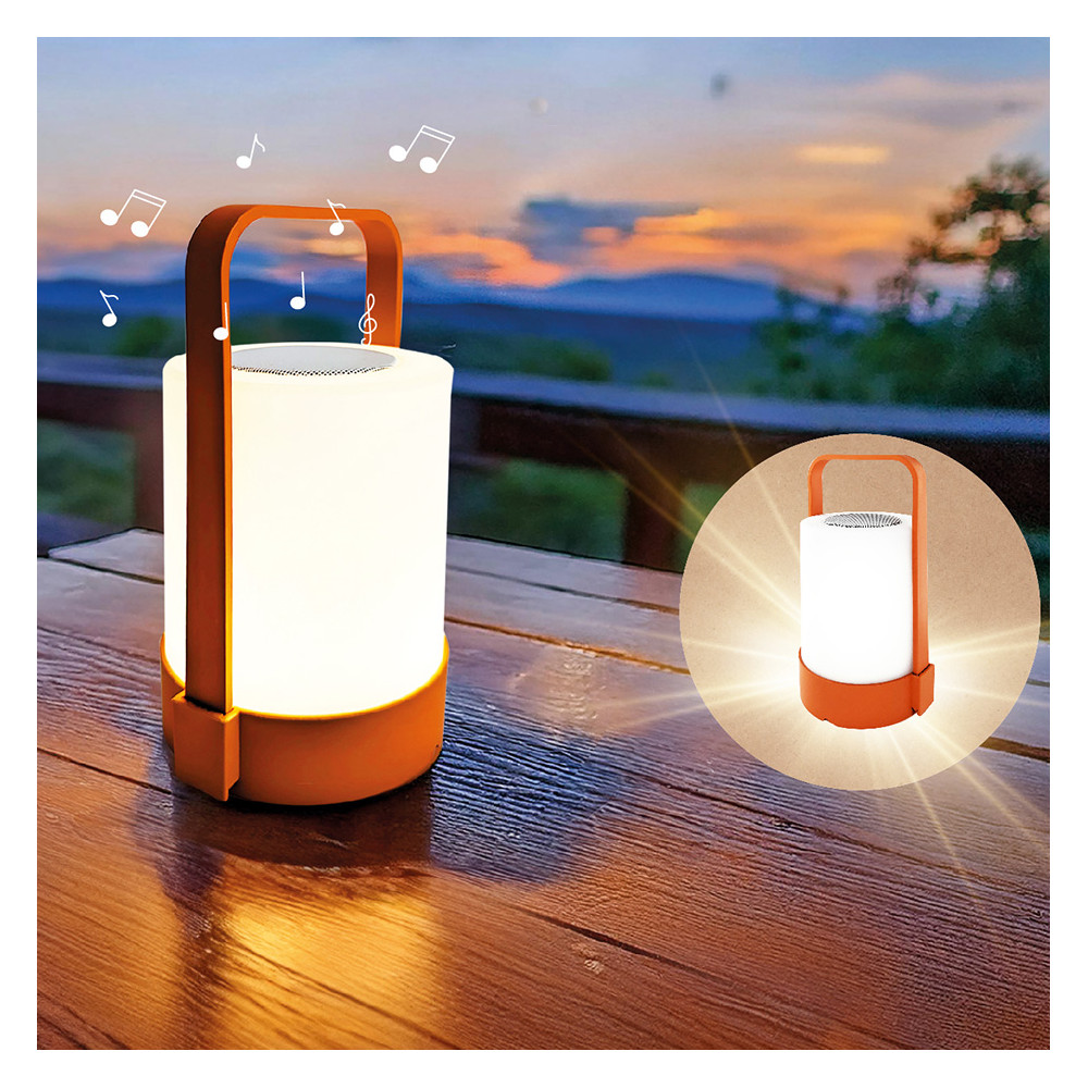 Enceinte connectée lumineuse