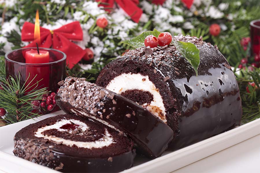 Bûche de Noël Recette Pradel France