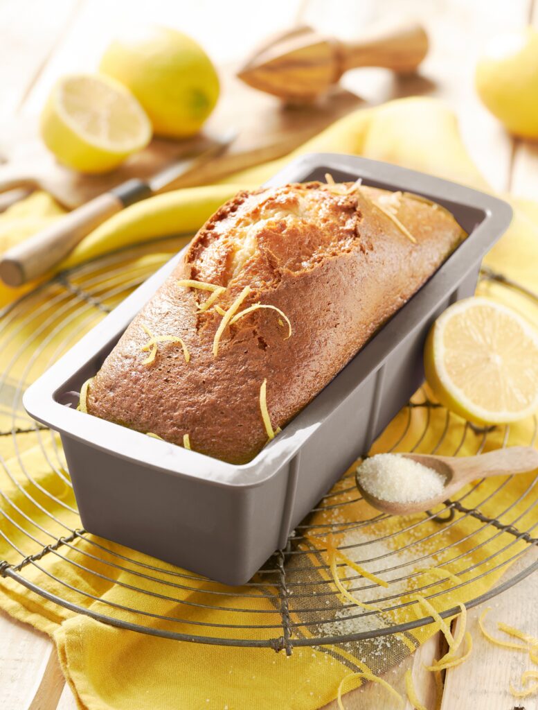 Les ingrédients pour un cake citron