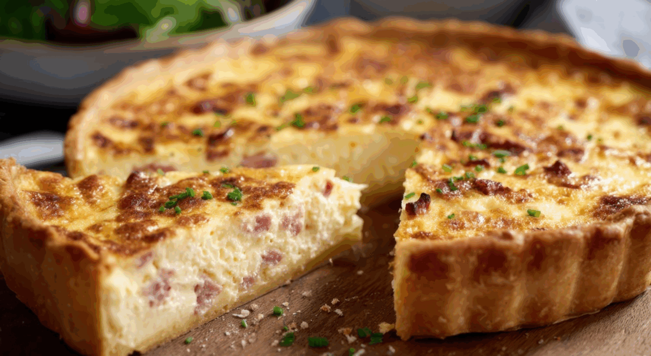Recette de quiche lorraine maison