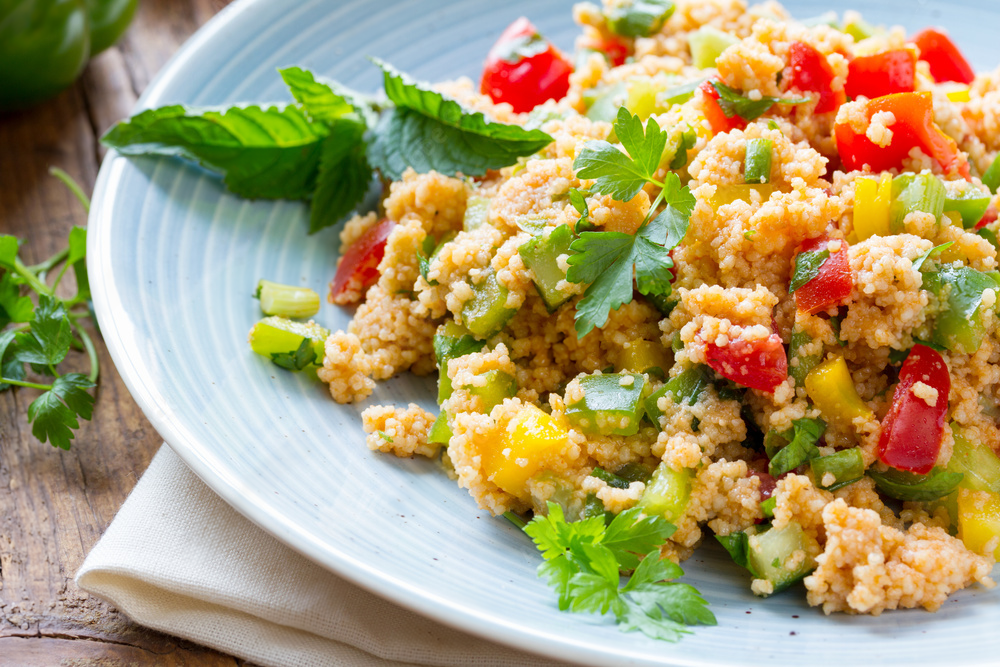 Les ingrédients pour un taboulé