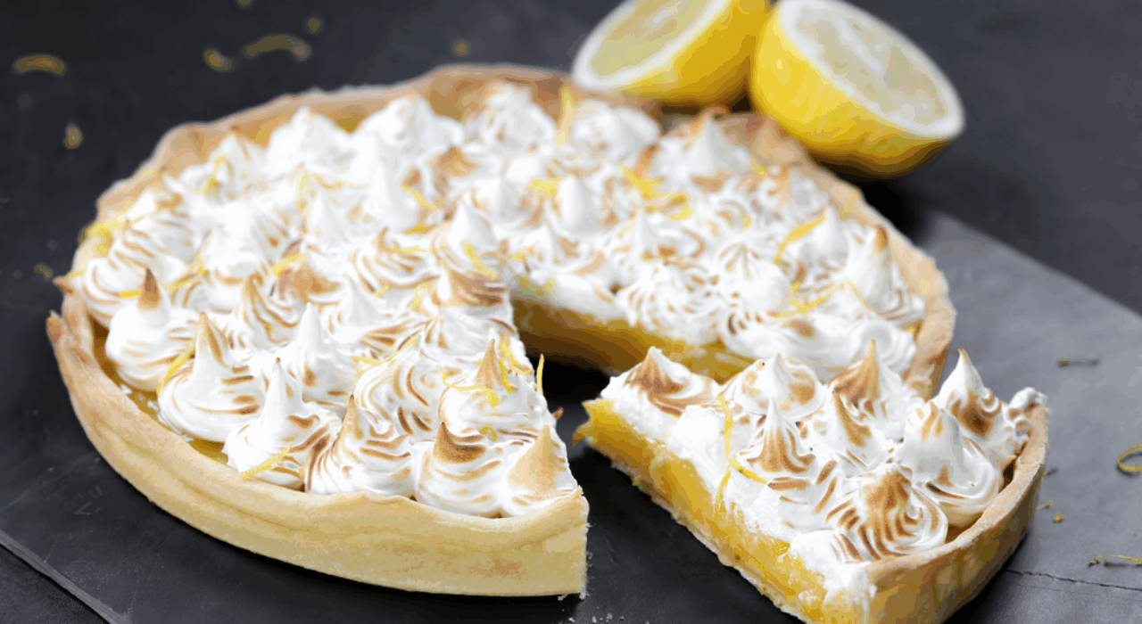 Recette de la tarte citron meringuée