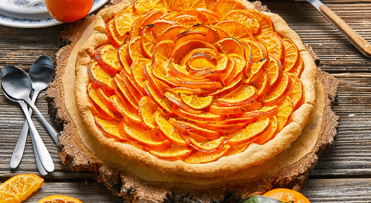Recette de tarte à la clémentine