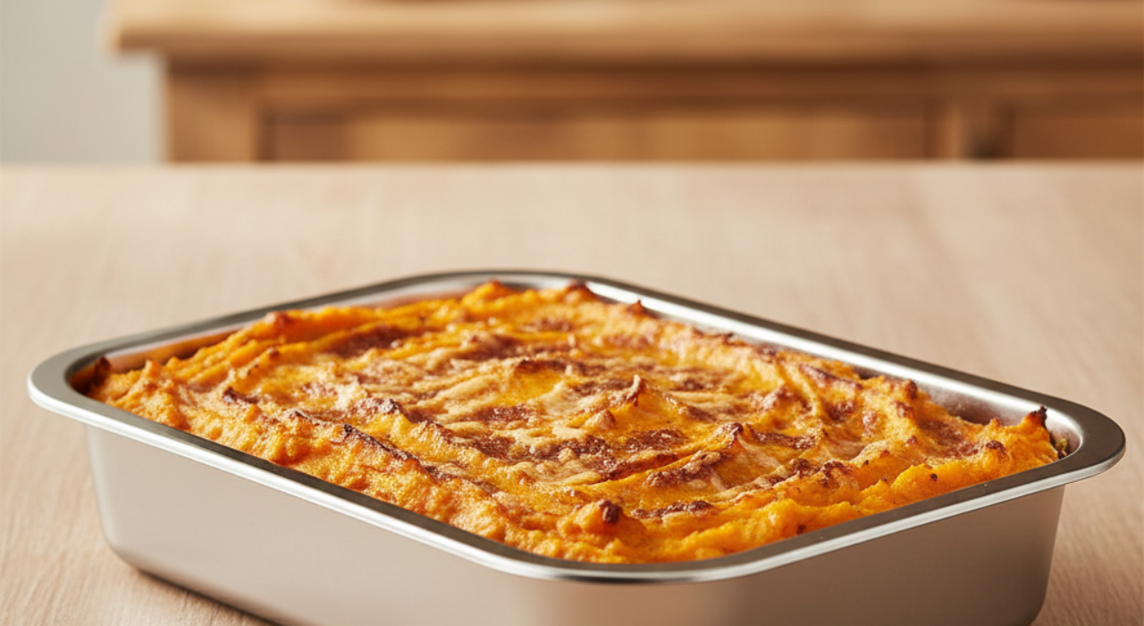 Recette de parmentier de canard à la patate douce