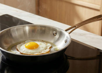 La cuisson de l’oeuf dans l’inox