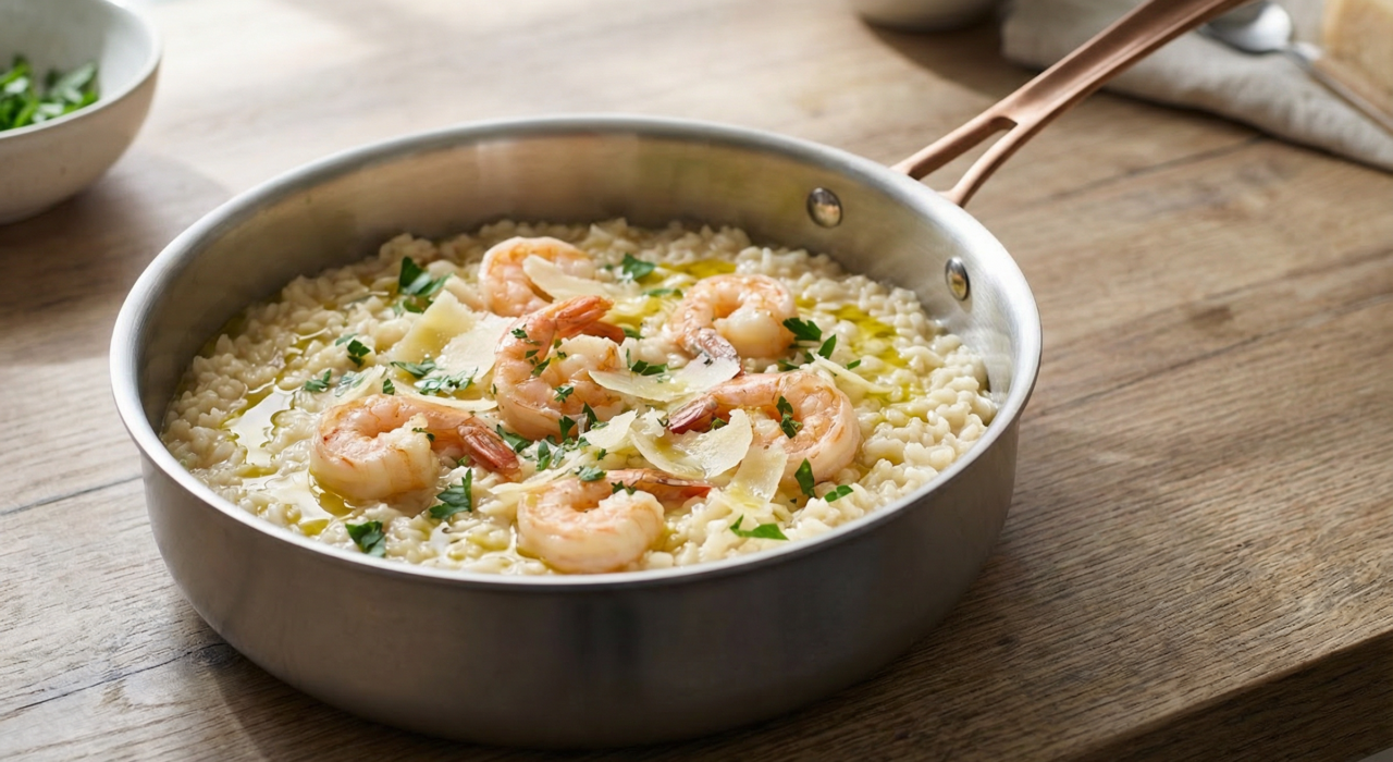 Risotto aux crevettes