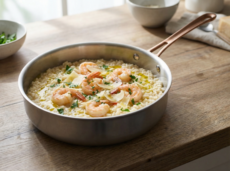 Risotto aux crevettes
