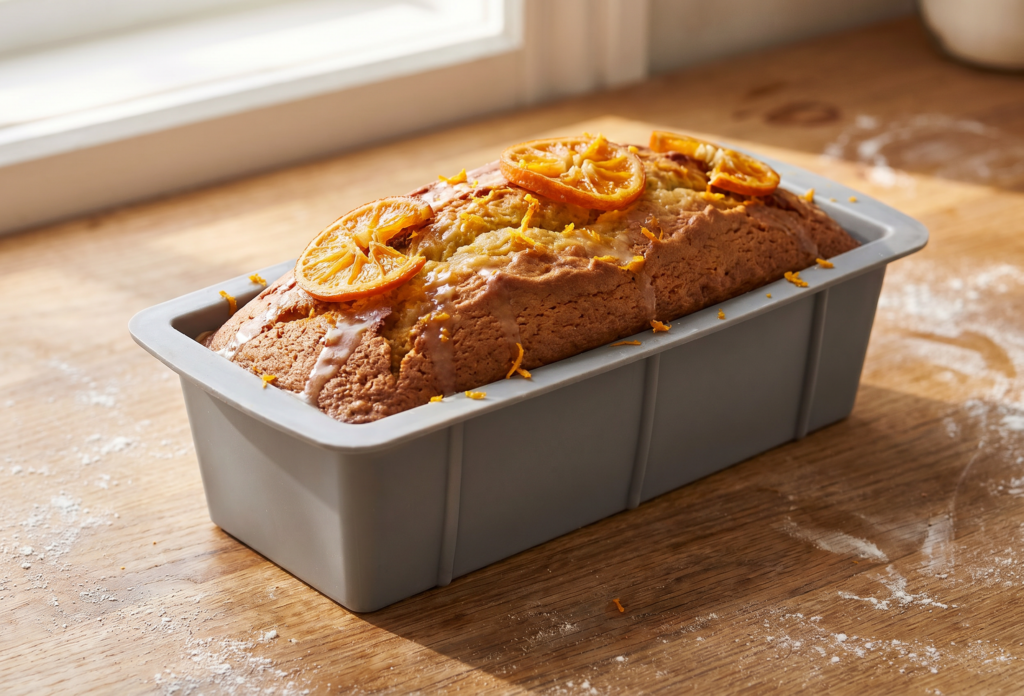 Les ingrédients pour un cake à l'orange