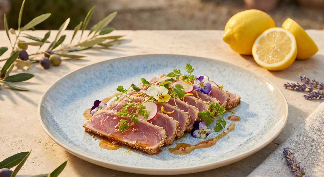 Tataki de thon