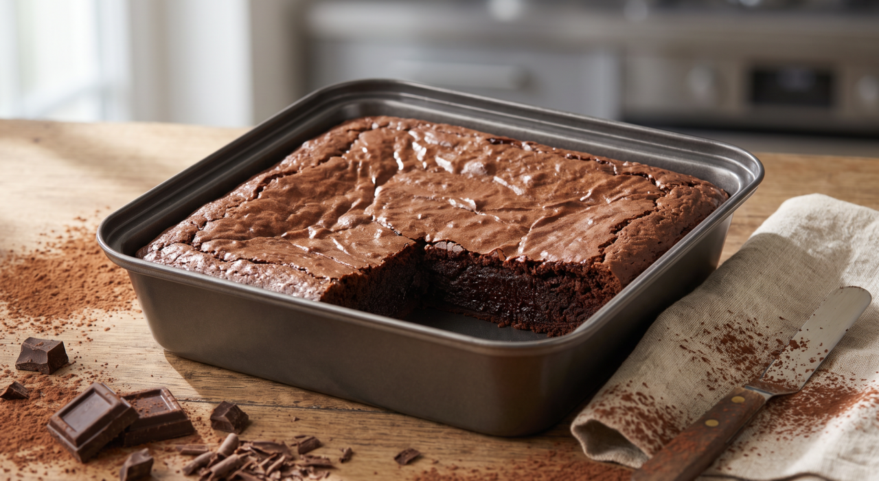 Brownie fondant