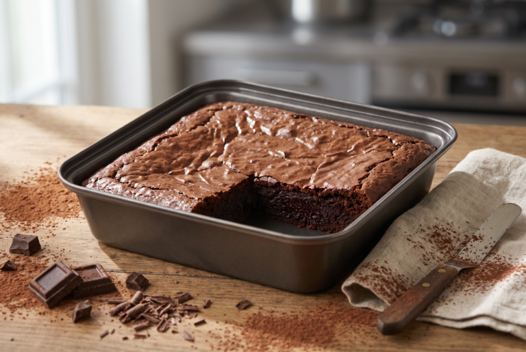 Brownie fondant