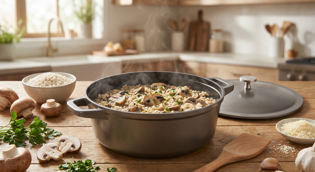 Risotto aux champignons
