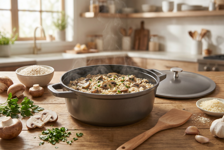 Risotto aux champignons