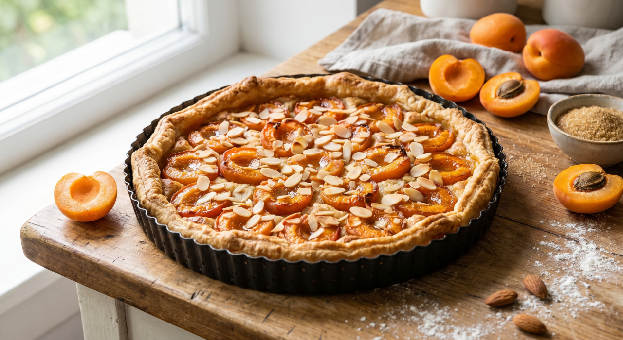 Tarte aux abricots