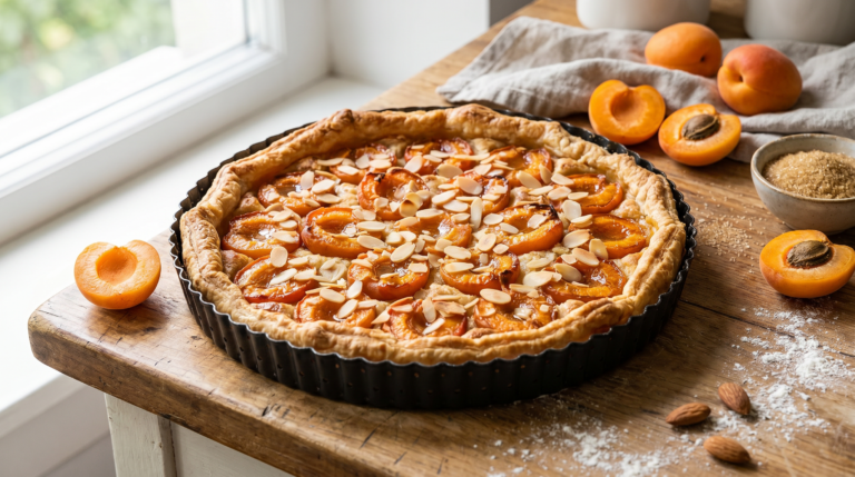 Tarte aux abricots