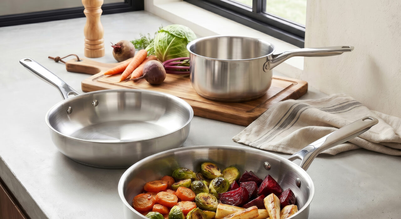 Cuisson inox : comment bien cuisiner avec une poêle en inox sans qu’elle accroche ?