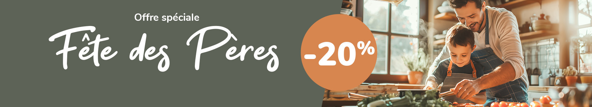Jusqu’au 30 juin avec le code PAPA2026